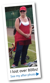 Lost 80lbs. diet-encouragement