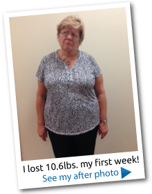Lost 67.6lbs. in 6 months weekly weight loss